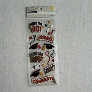 21 pc Recollections  Graduation Theme Stickers